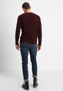 Pier One Sweter - Mottled Bordeaux 8 Pier One Sweter - Mottled Bordeaux -Sklep Z Odzieżą Męską fc1817f3db34423ca2bcccf59d46c923