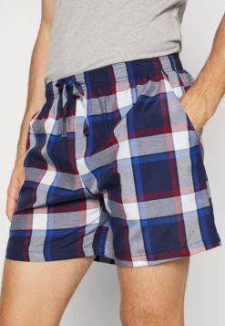 Pier One Bokserki - Dark Blue/red -Sklep Z Odzieżą Męską fce4be611ceb40fe9e1a36fca3c9aea4