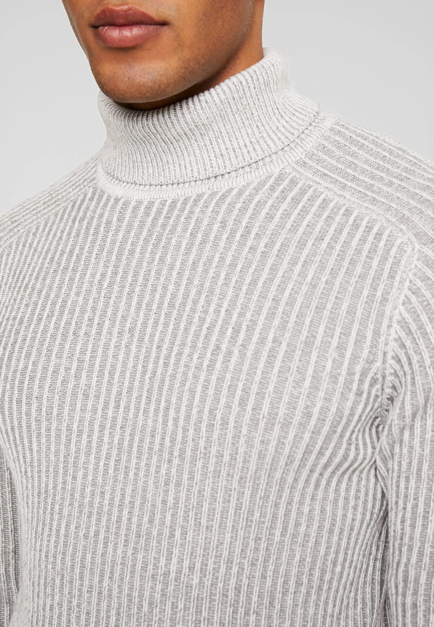 Pier One Sweter - 111 - Mottled Light Grey 8 Pier One Sweter - 111 - Mottled Light Grey - obrazek 6