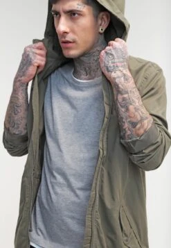 Pier One Parka - Khaki -Sklep Z Odzieżą Męską ffa45efc2dcd46dca209c3efa063c7ea